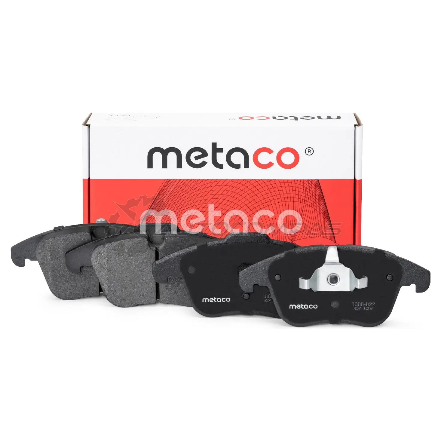 Тормозные колодки передние комплект METACO 1439845450 3000-022 Z E0AL4 изображение 0