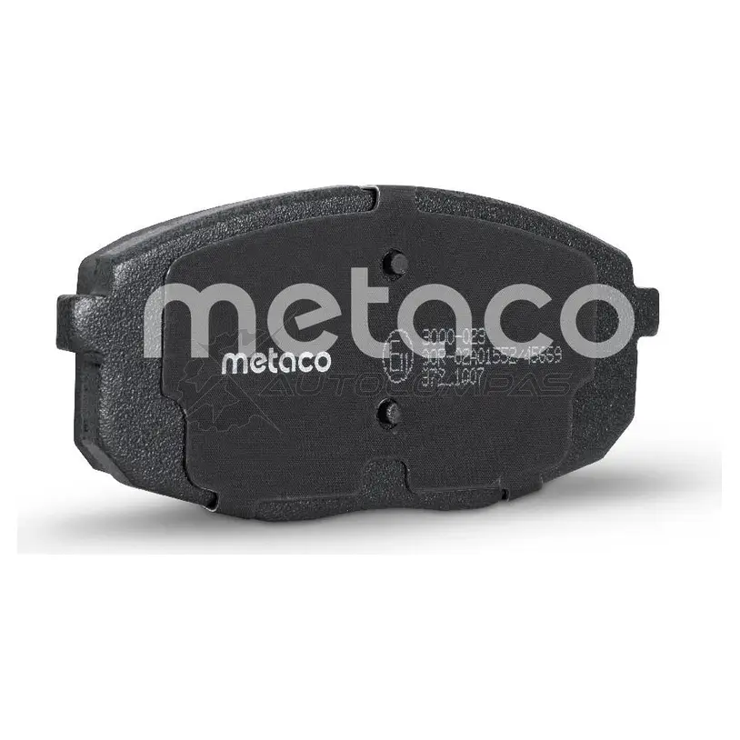 Тормозные колодки передние комплект METACO DB25 J 1439845451 3000-023 изображение 2