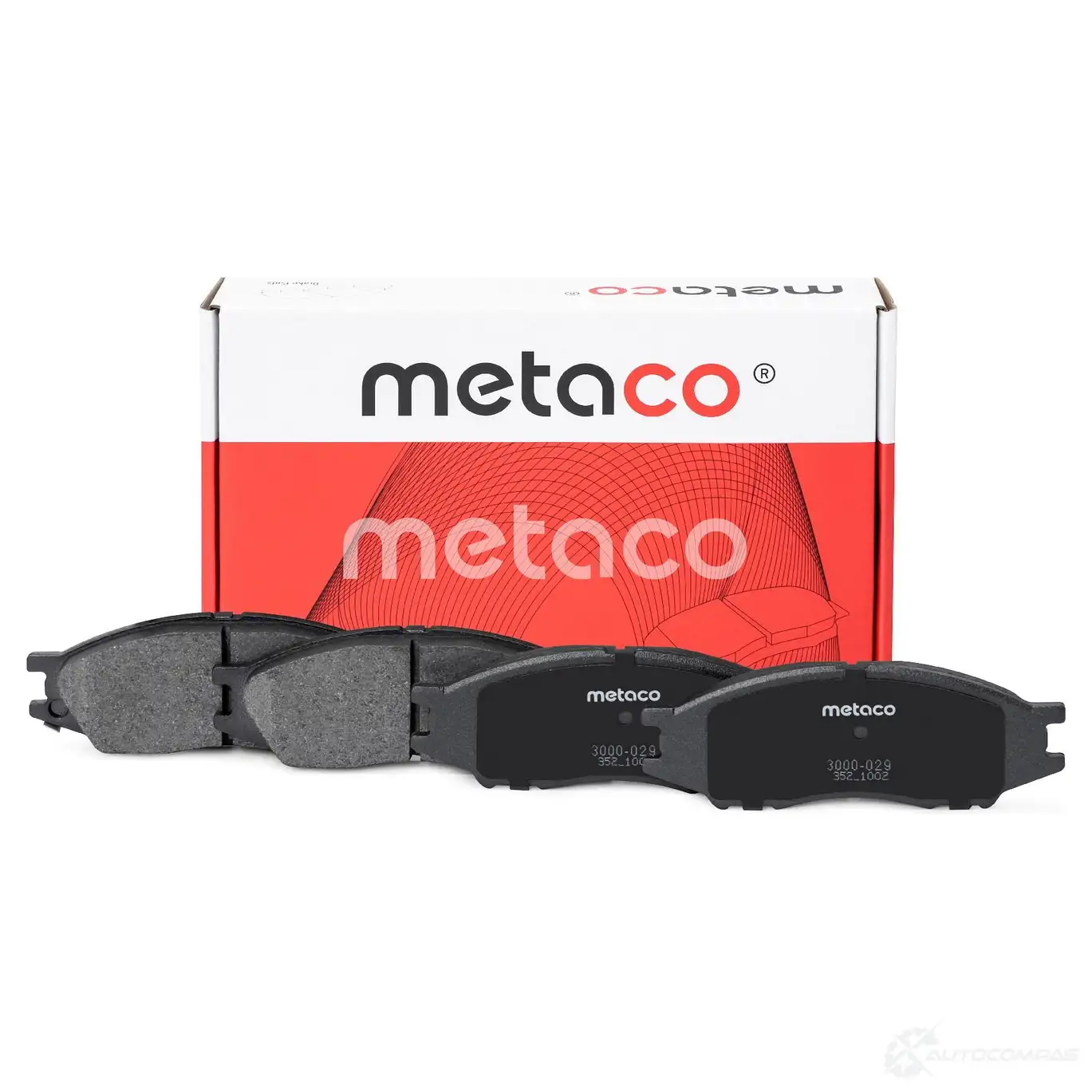 Тормозные колодки передние комплект METACO 1439845458 1 CZ9Z 3000-029 изображение 0