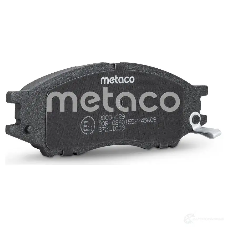 Тормозные колодки передние комплект METACO 1439845458 1 CZ9Z 3000-029 изображение 1