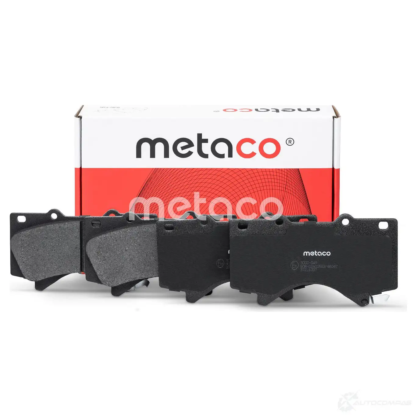 Тормозные колодки передние комплект METACO X625 U2 3000-049 1439845476 изображение 0