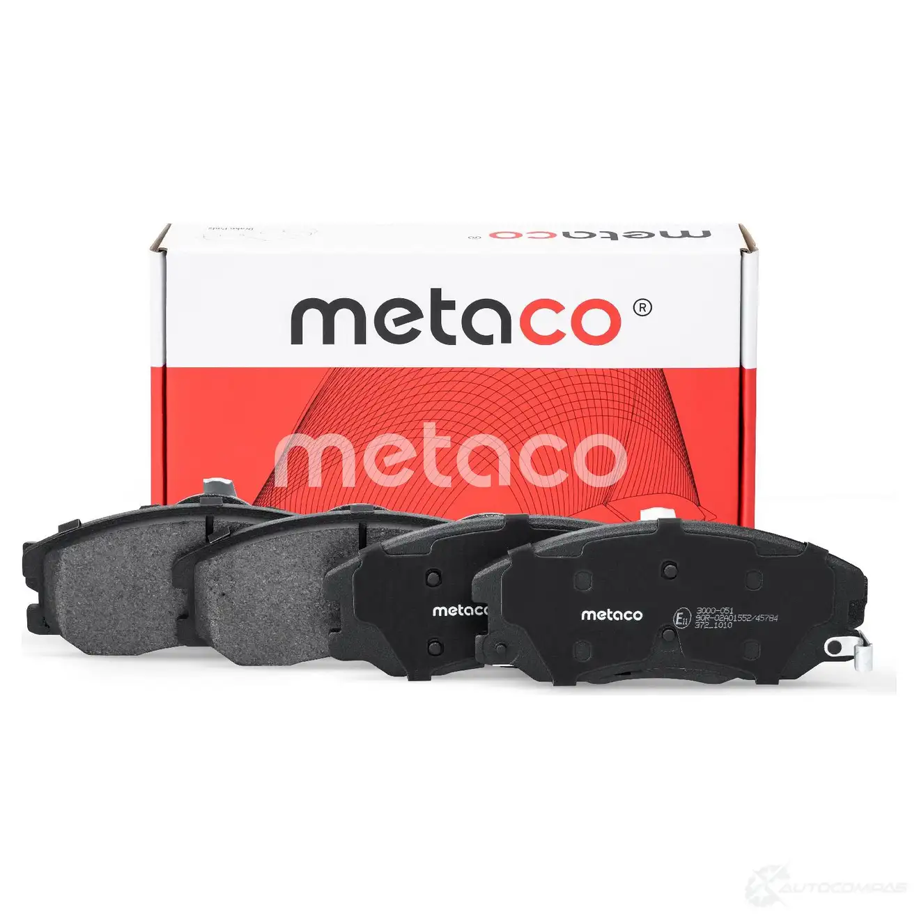 Тормозные колодки передние комплект METACO 64X BLUH 3000-051 1439845479 изображение 0