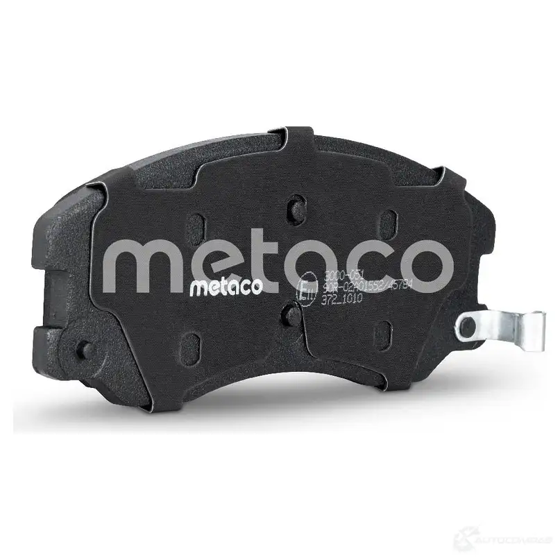 Тормозные колодки передние комплект METACO 64X BLUH 3000-051 1439845479 изображение 1