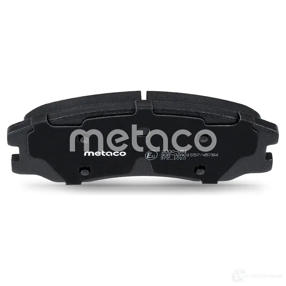 Тормозные колодки передние комплект METACO 64X BLUH 3000-051 1439845479 изображение 3