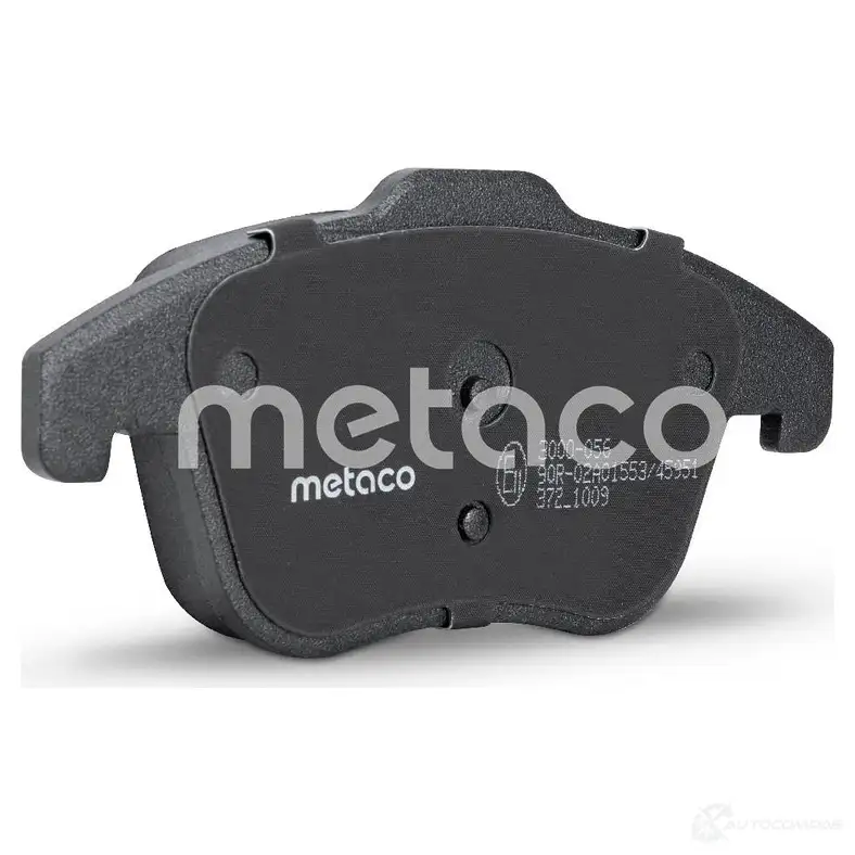 Тормозные колодки передние комплект METACO 3000-056 J DOG5Y 1439845486 изображение 4