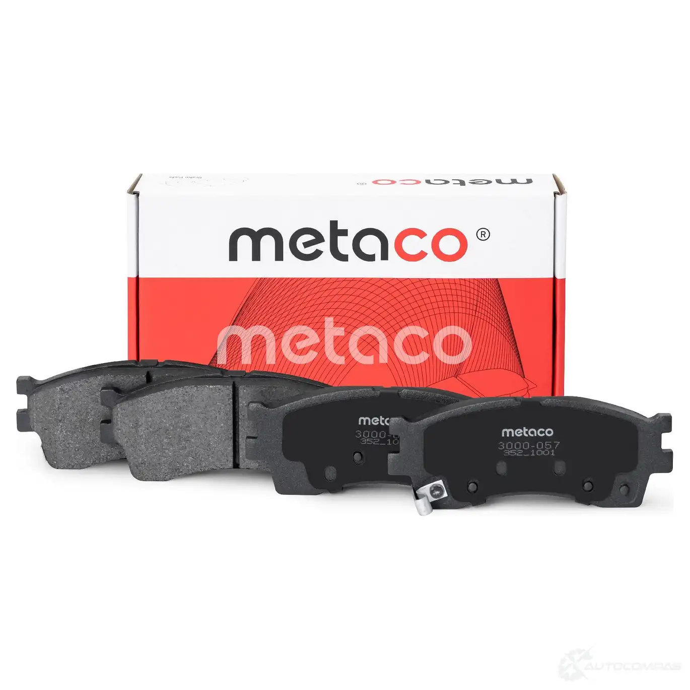 Тормозные колодки передние комплект METACO 3000-057 1439845488 CK R67Q изображение 0
