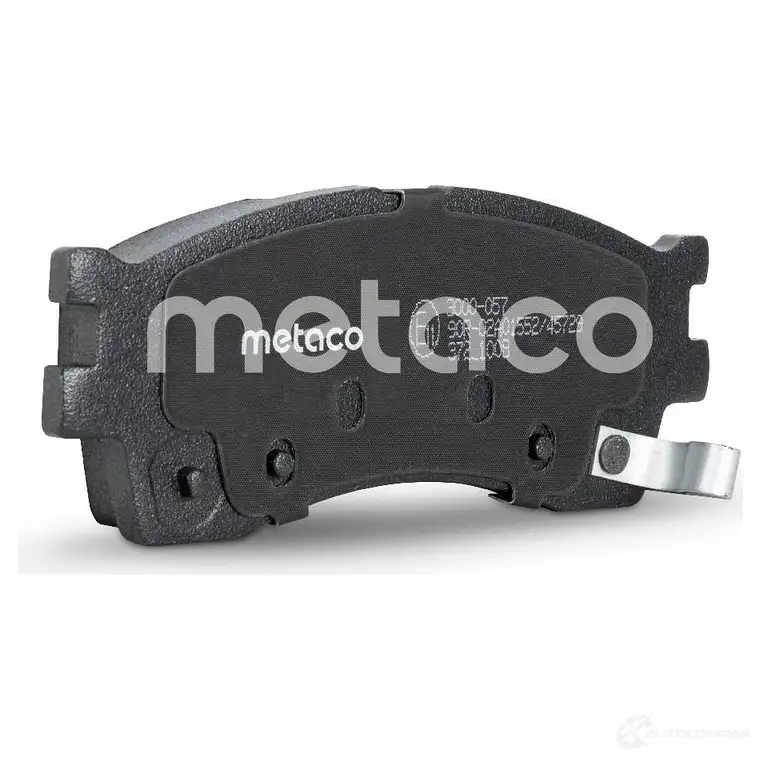 Тормозные колодки передние комплект METACO 3000-057 1439845488 CK R67Q изображение 1