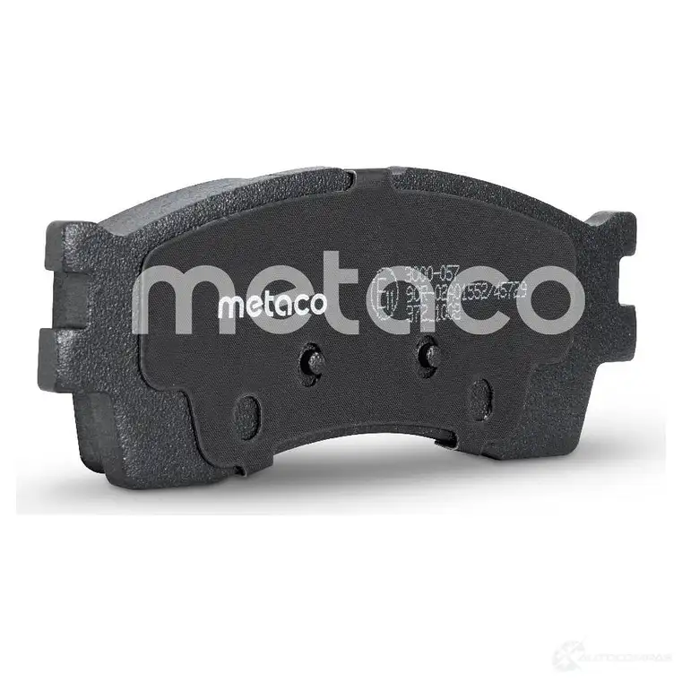 Тормозные колодки передние комплект METACO 3000-057 1439845488 CK R67Q изображение 2