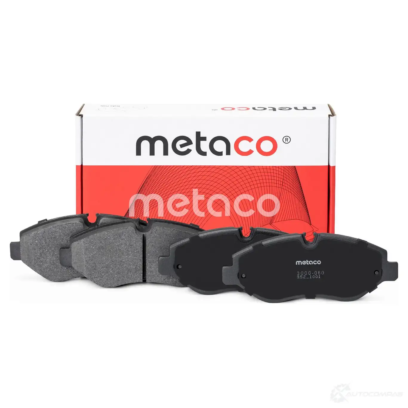 Тормозные колодки передние комплект METACO M35K M 3000-060 1439845492 - Изображение 1