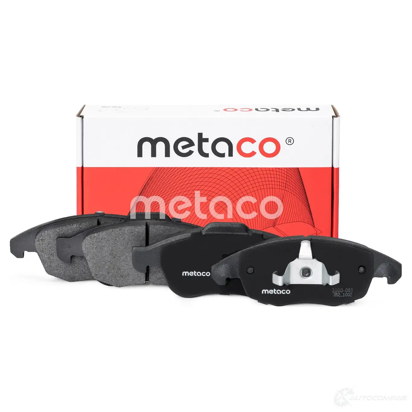 Тормозные колодки передние комплект METACO 1 CFPY 1439845495 3000-061 изображение 0