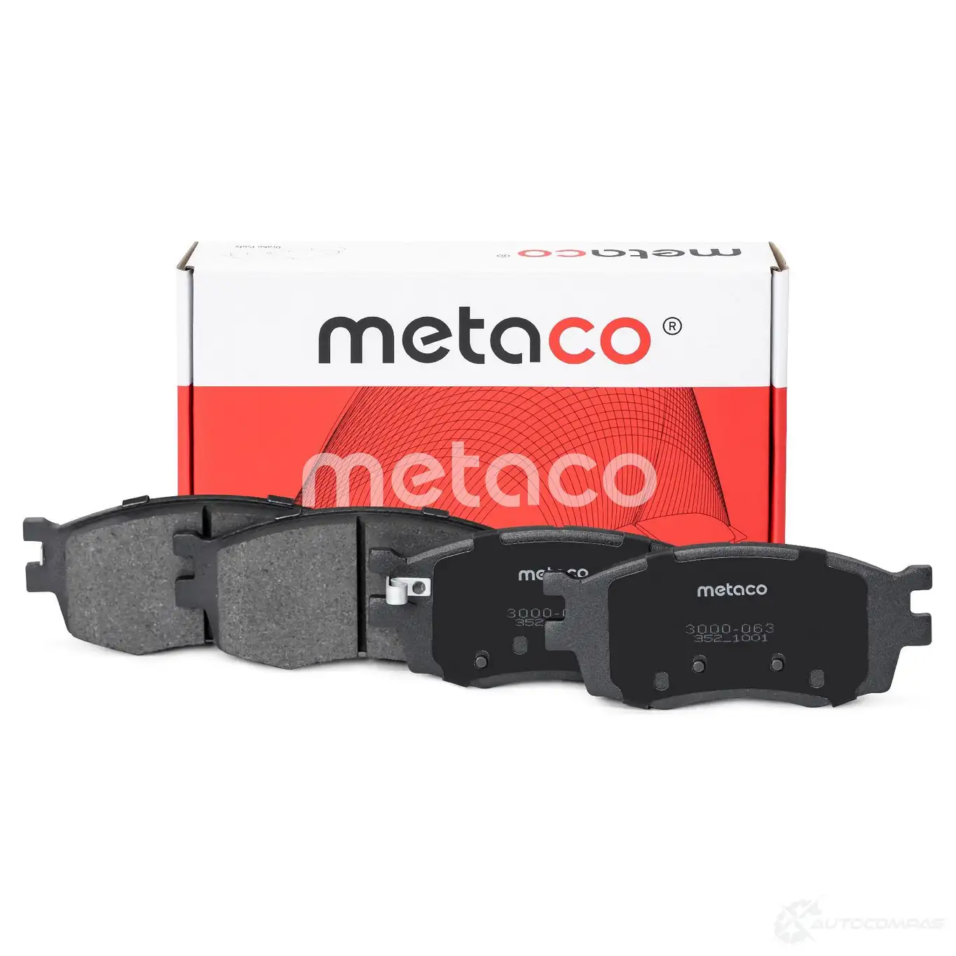 Тормозные колодки передние комплект METACO 3000-063 M9JC C 1439845497 изображение 0