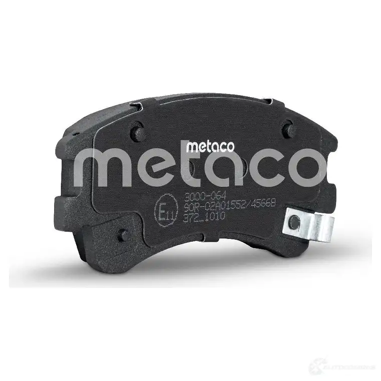 Тормозные колодки передние комплект METACO LGES QM 1439845498 3000-064 изображение 2