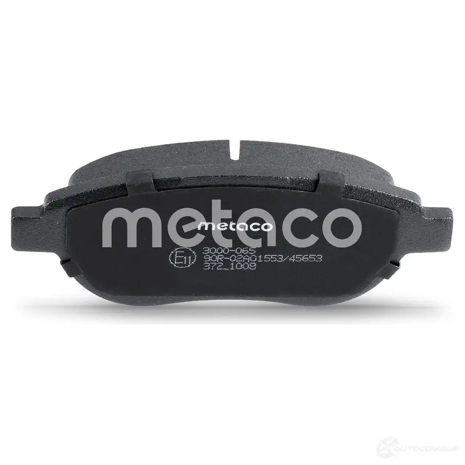 Тормозные колодки передние комплект METACO ITSK FU 3000-065 1439845499 изображение 3