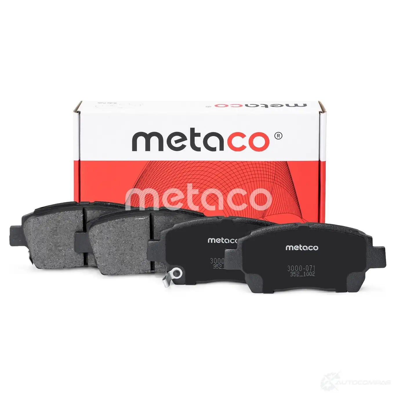 Тормозные колодки передние комплект METACO 1439845505 3000-071 5OCLQ C изображение 0