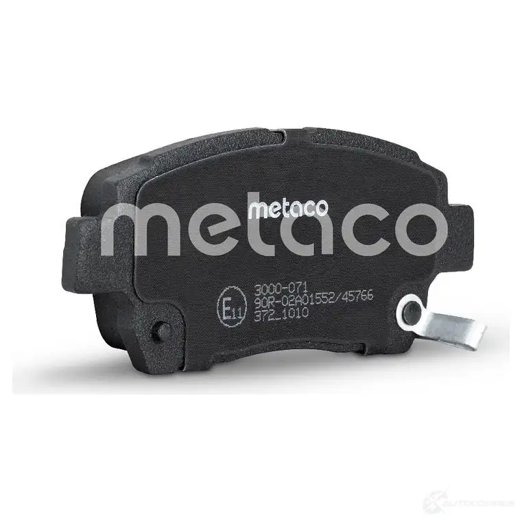 Тормозные колодки передние комплект METACO 1439845505 3000-071 5OCLQ C изображение 1
