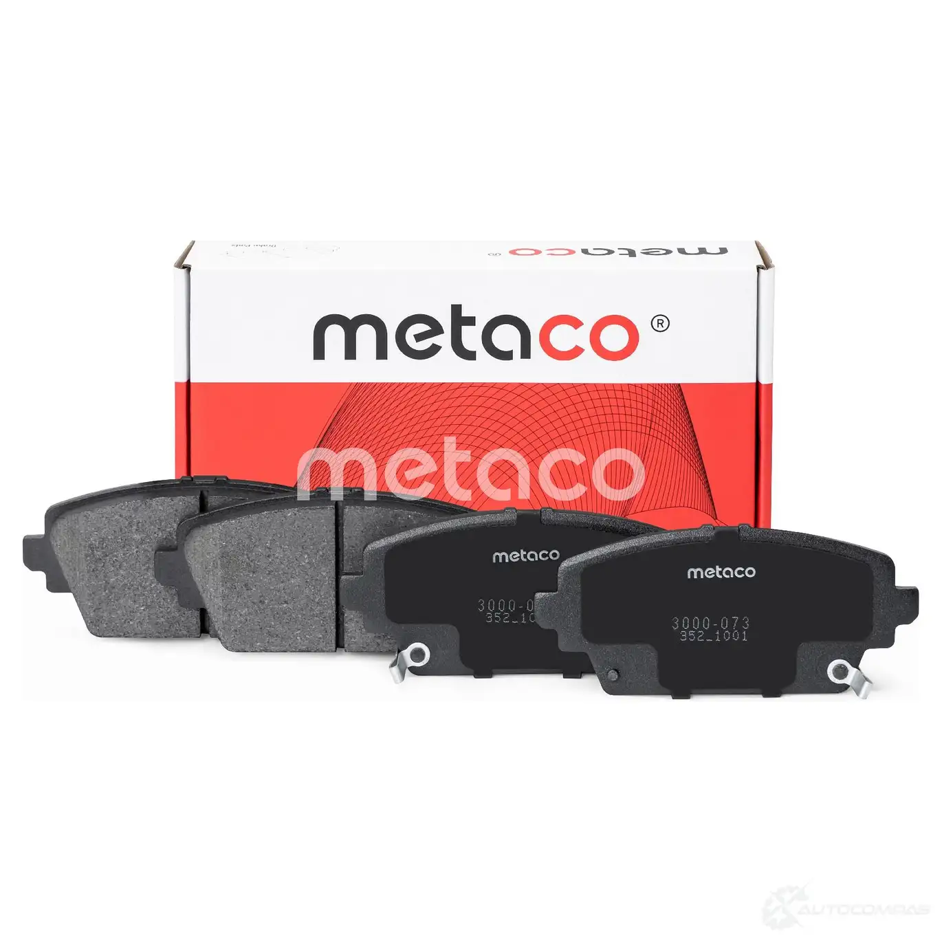 Тормозные колодки передние комплект METACO 3000-073 OZE 3Q64 1439845507 изображение 0