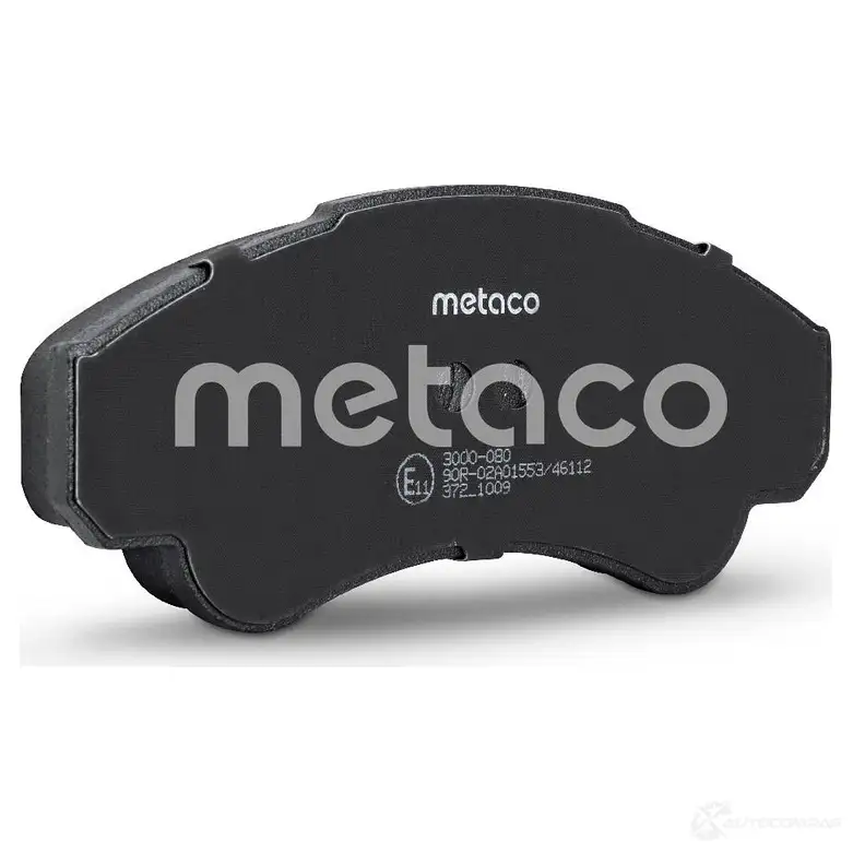 Тормозные колодки передние комплект METACO YW I0QA 3000-080 1439845515 изображение 1