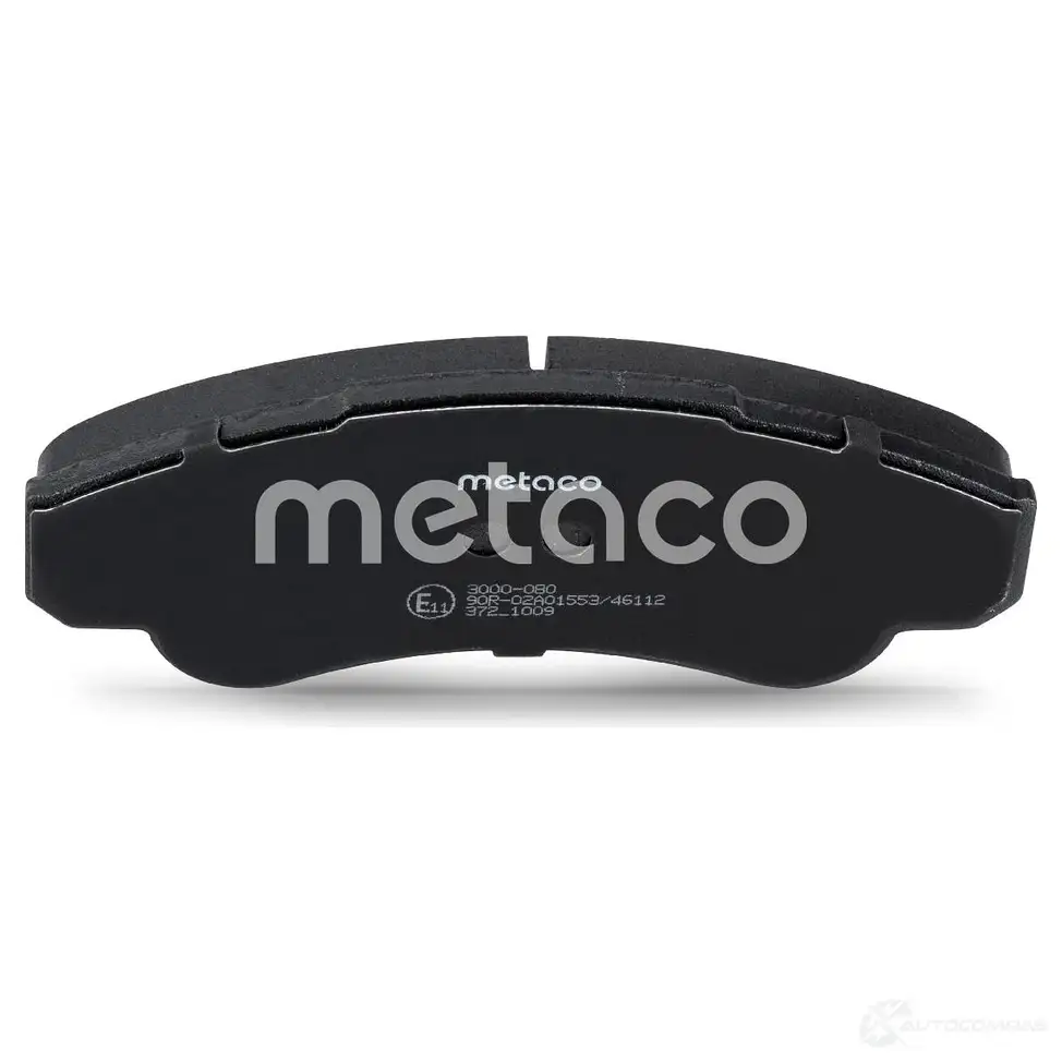 Тормозные колодки передние комплект METACO YW I0QA 3000-080 1439845515 изображение 4