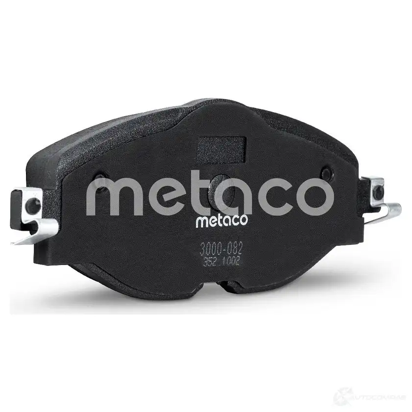 Тормозные колодки передние комплект METACO 1439845516 3000-082 GLW 9HPZ изображение 3