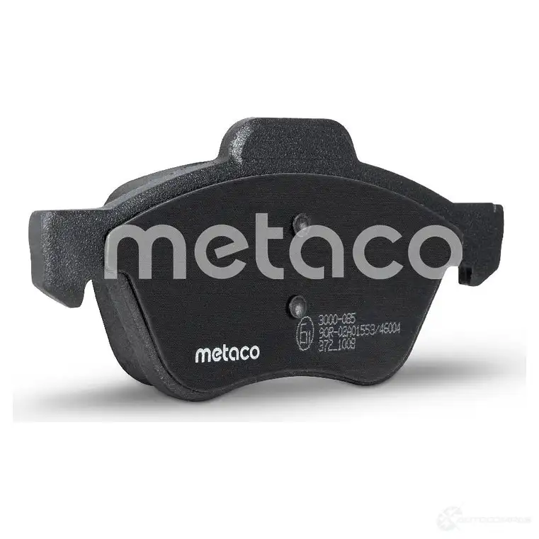 Тормозные колодки передние комплект METACO MR A4E 3000-085 1437230297 изображение 2