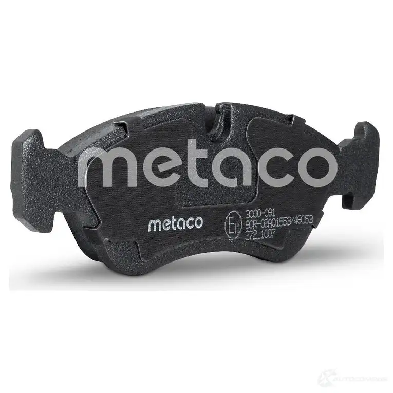Тормозные колодки передние комплект METACO WU ONK1 3000-091 1439845531 изображение 2