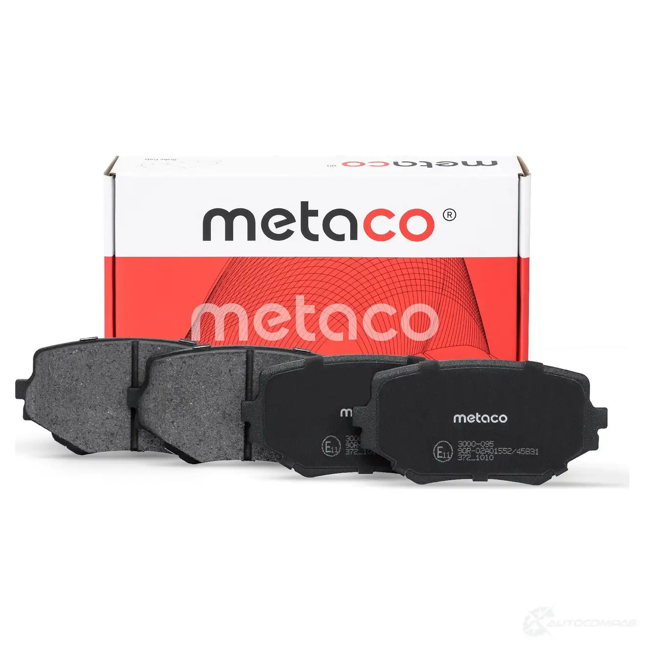 Тормозные колодки передние комплект METACO V NU57L 3000-095 1439845536 - Изображение 1