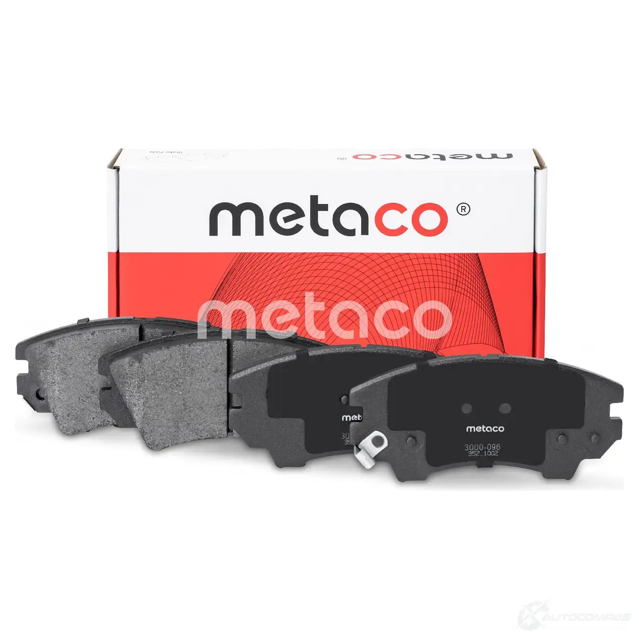 Тормозные колодки передние комплект METACO 85YZMQ W 3000-096 1439845537 - Изображение 1