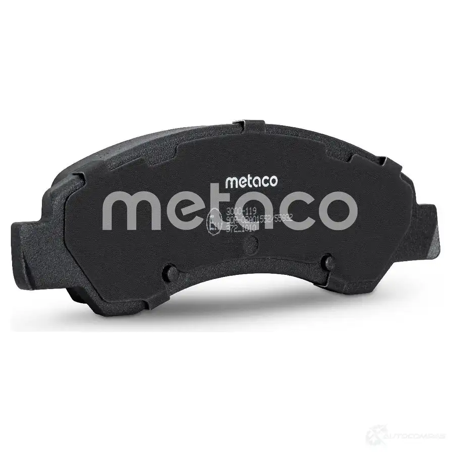 Тормозные колодки передние комплект METACO 7R Y53 3000-119 1439845562 изображение 2