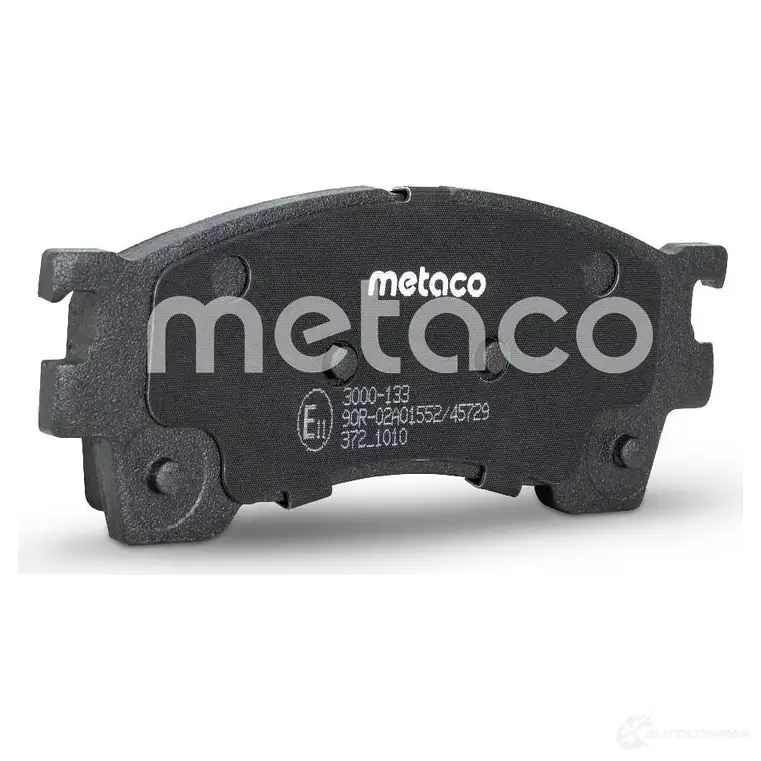 Тормозные колодки передние комплект METACO 1439845580 ZN VA27O 3000-133 изображение 3