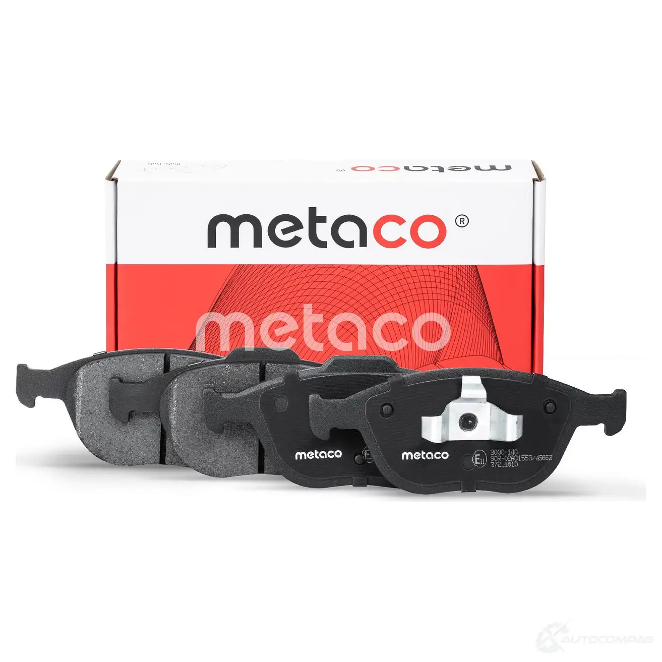 Тормозные колодки передние комплект METACO WJ OBE4R 3000-140 1439845586 изображение 0