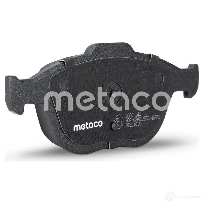 Тормозные колодки передние комплект METACO WJ OBE4R 3000-140 1439845586 изображение 2