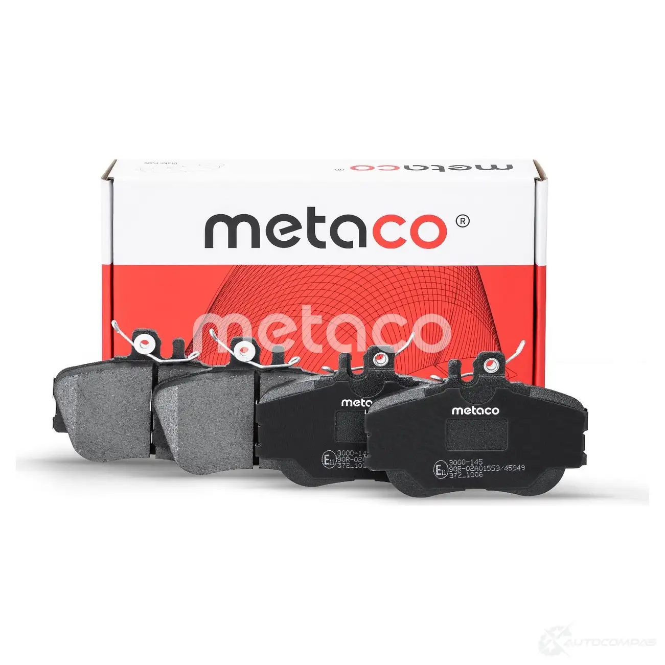 Тормозные колодки передние комплект METACO 3000-145 E266 J0 1439845591 - Изображение 1