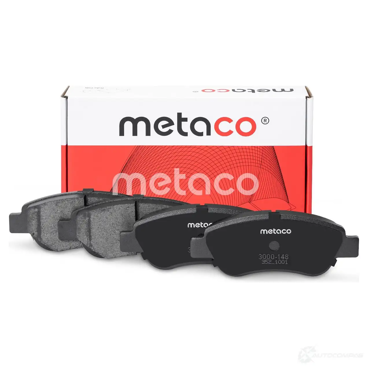 Тормозные колодки передние комплект METACO 1439845594 3000-148 LZ1 7F - Изображение 1