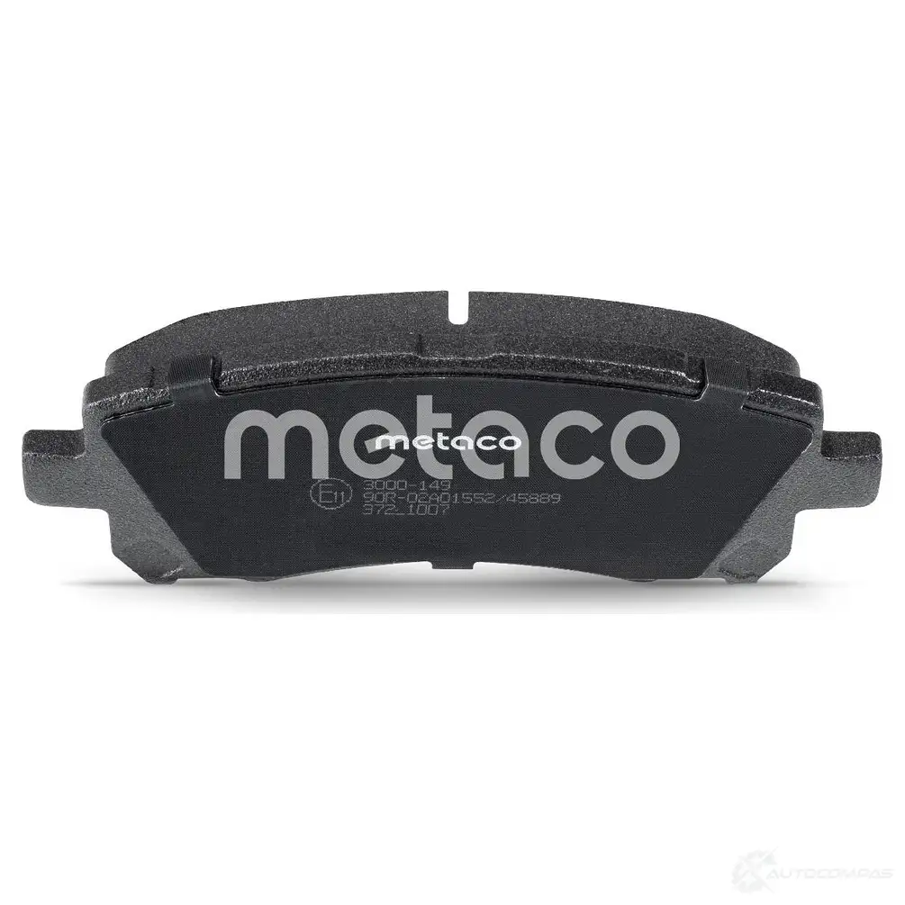 Тормозные колодки передние комплект METACO WHWP Y8 1439845595 3000-149 изображение 3