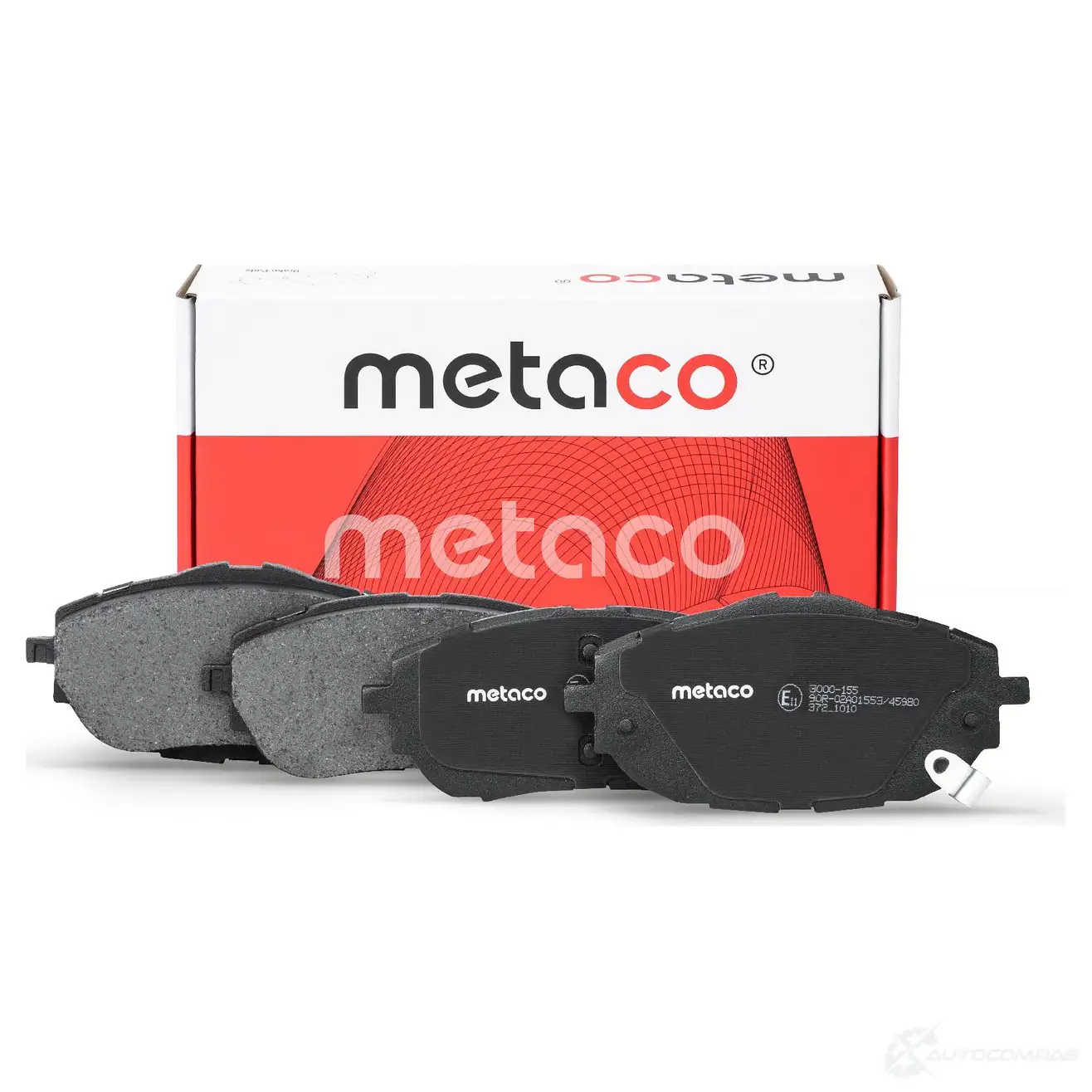 Тормозные колодки передние комплект METACO 3000-155 1439845601 7 TSXJ изображение 0