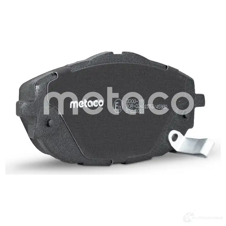 Тормозные колодки передние комплект METACO 3000-155 1439845601 7 TSXJ изображение 1