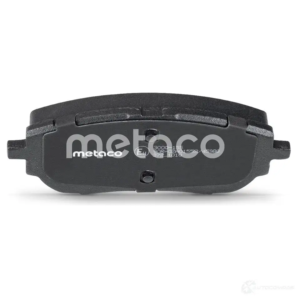Тормозные колодки передние комплект METACO 3000-155 1439845601 7 TSXJ изображение 4