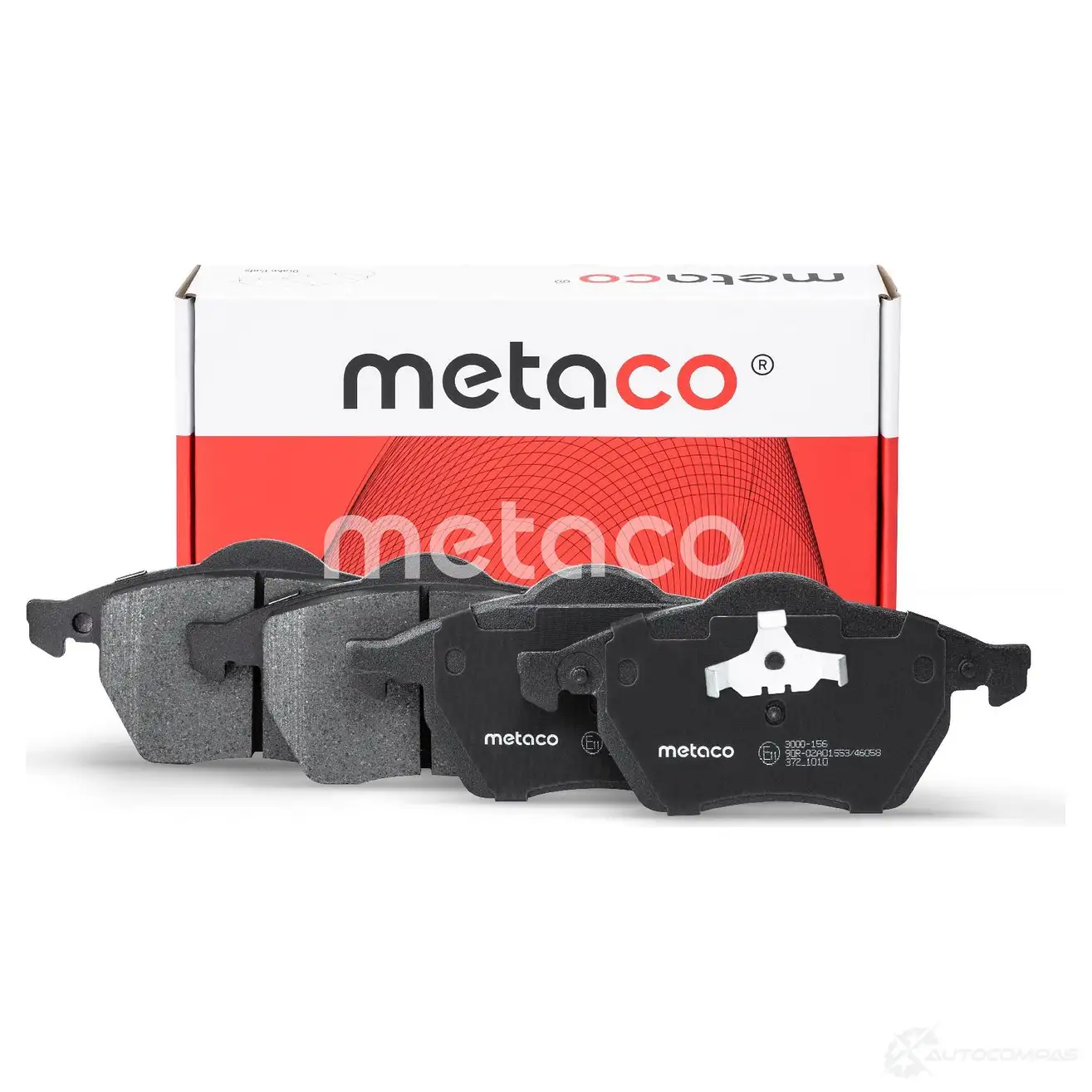 Тормозные колодки передние комплект METACO 3000-156 1439845602 IG49 NX - Изображение 1