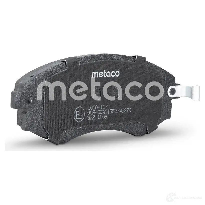 Тормозные колодки передние комплект METACO 3000-167 1439845614 YKA X4 изображение 1