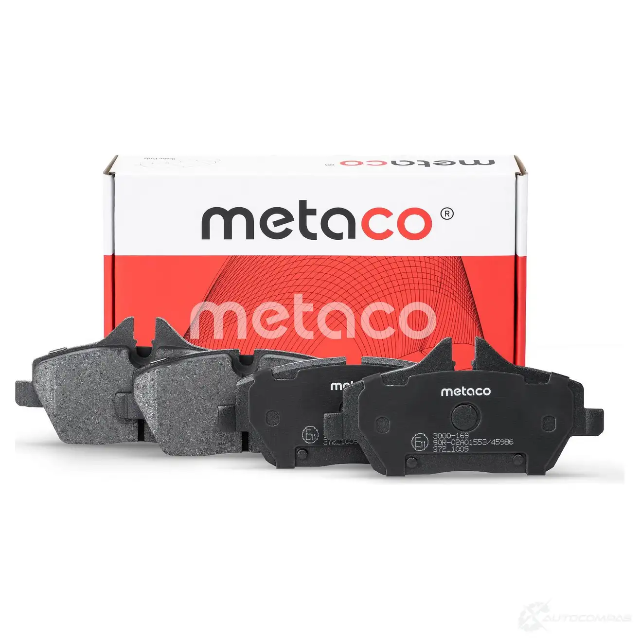 Тормозные колодки передние комплект METACO 3000-169 ZBBV AX 1439845616 - Изображение 1