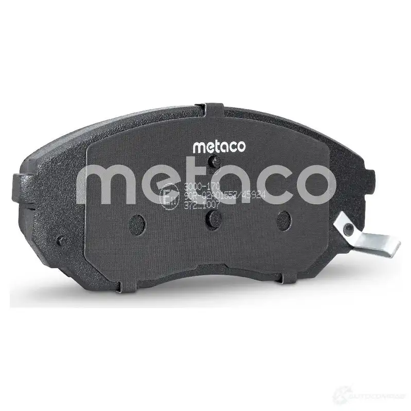 Тормозные колодки передние комплект METACO 3000-170 1439845617 MJ KWH изображение 1