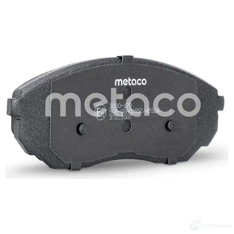 Тормозные колодки передние комплект METACO 3000-170 1439845617 MJ KWH изображение 2