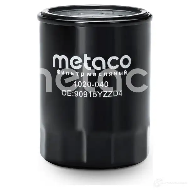 Масляный фильтр METACO 1020-040 VTWU F 1439849320 изображение 1