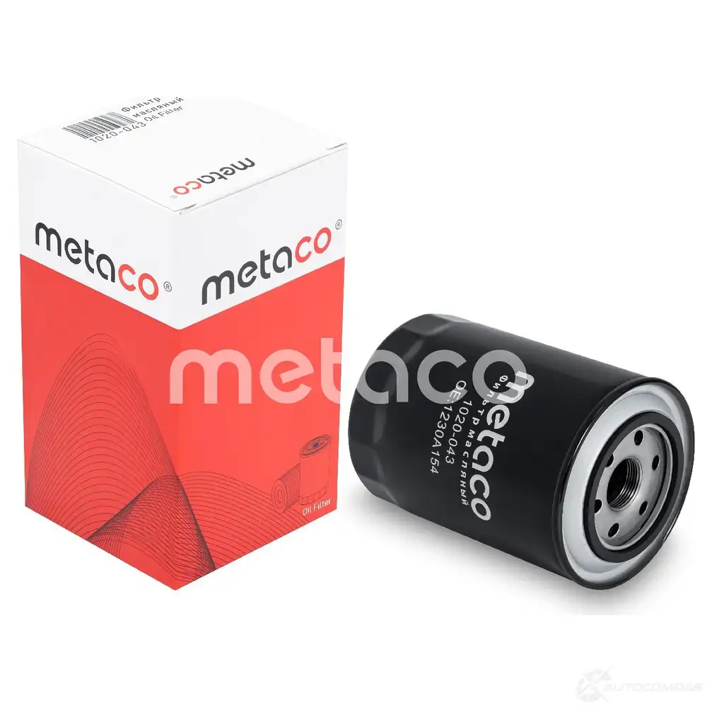 Масляный фильтр METACO 1439849323 1020-043 435 N7HV изображение 0