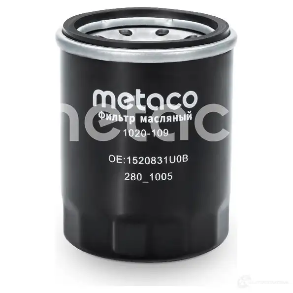 Масляный фильтр METACO Y833 X 1020-109 1439849403 изображение 1