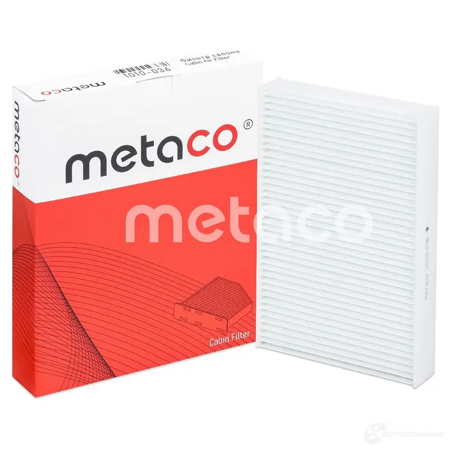 Фильтр салона METACO 1010-036 6D A40XZ 1439849581 - Изображение 1