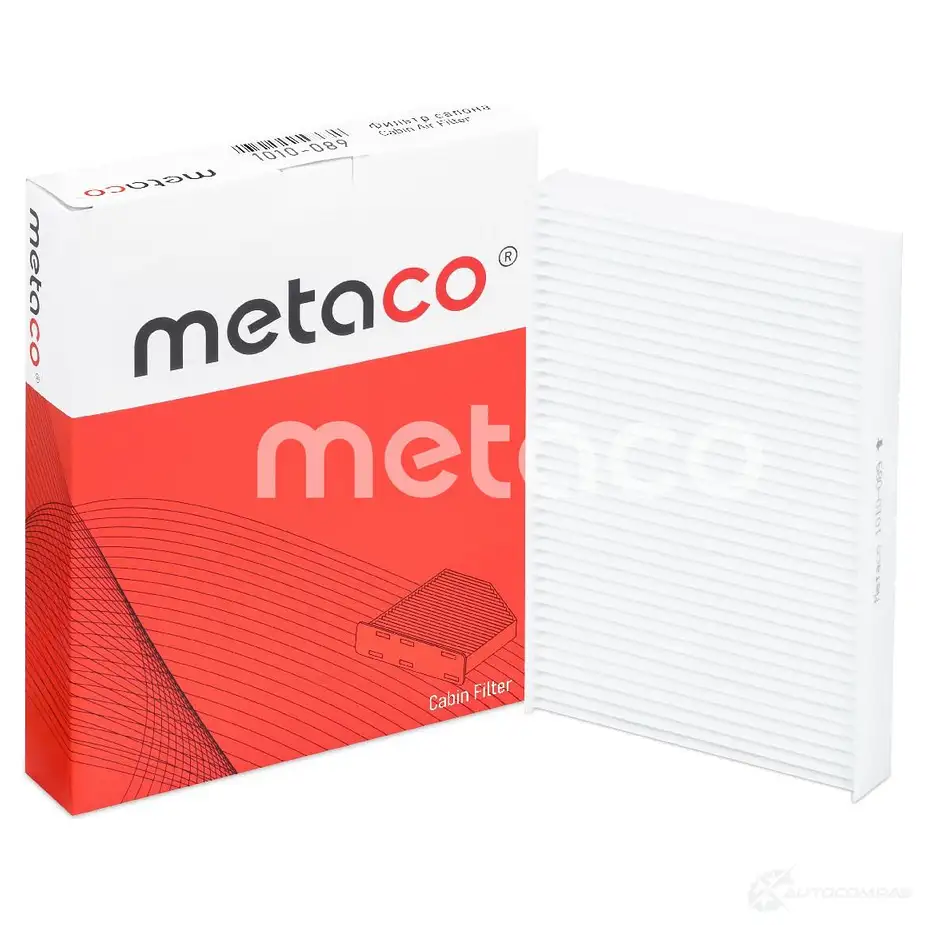 Фильтр салона METACO 1010-089 1439849683 37W EE изображение 0