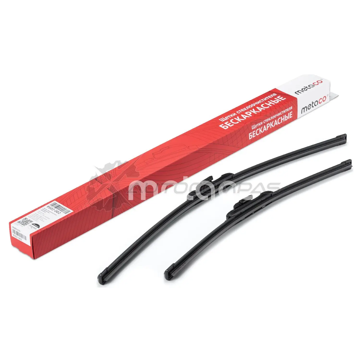 Щетки стеклоочистителя (Комплект) METACO 1439850351 9502-002 OTLF T - Изображение 1