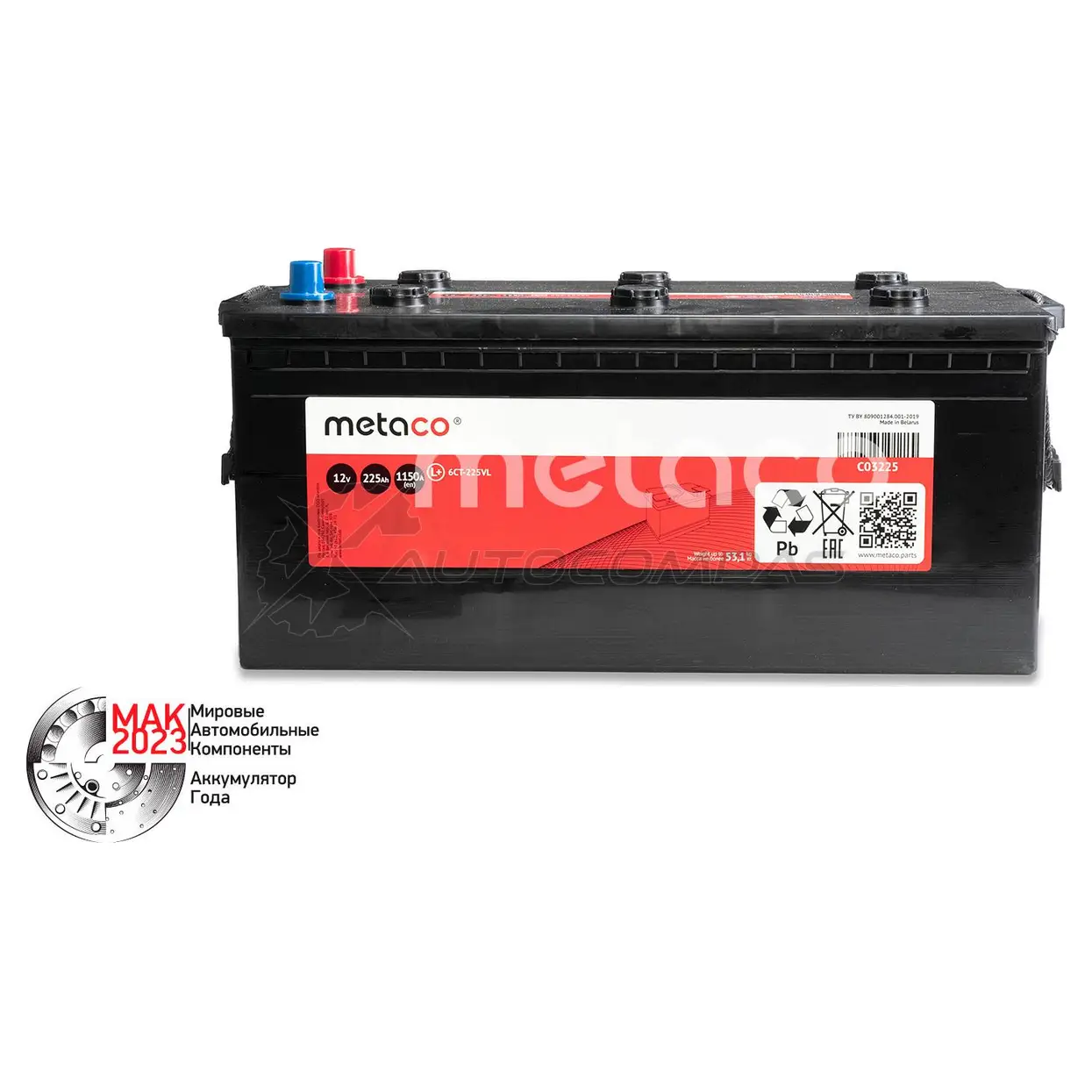 Аккумулятор METACO 6 64FIB 1439843720 C03225 - Изображение 1