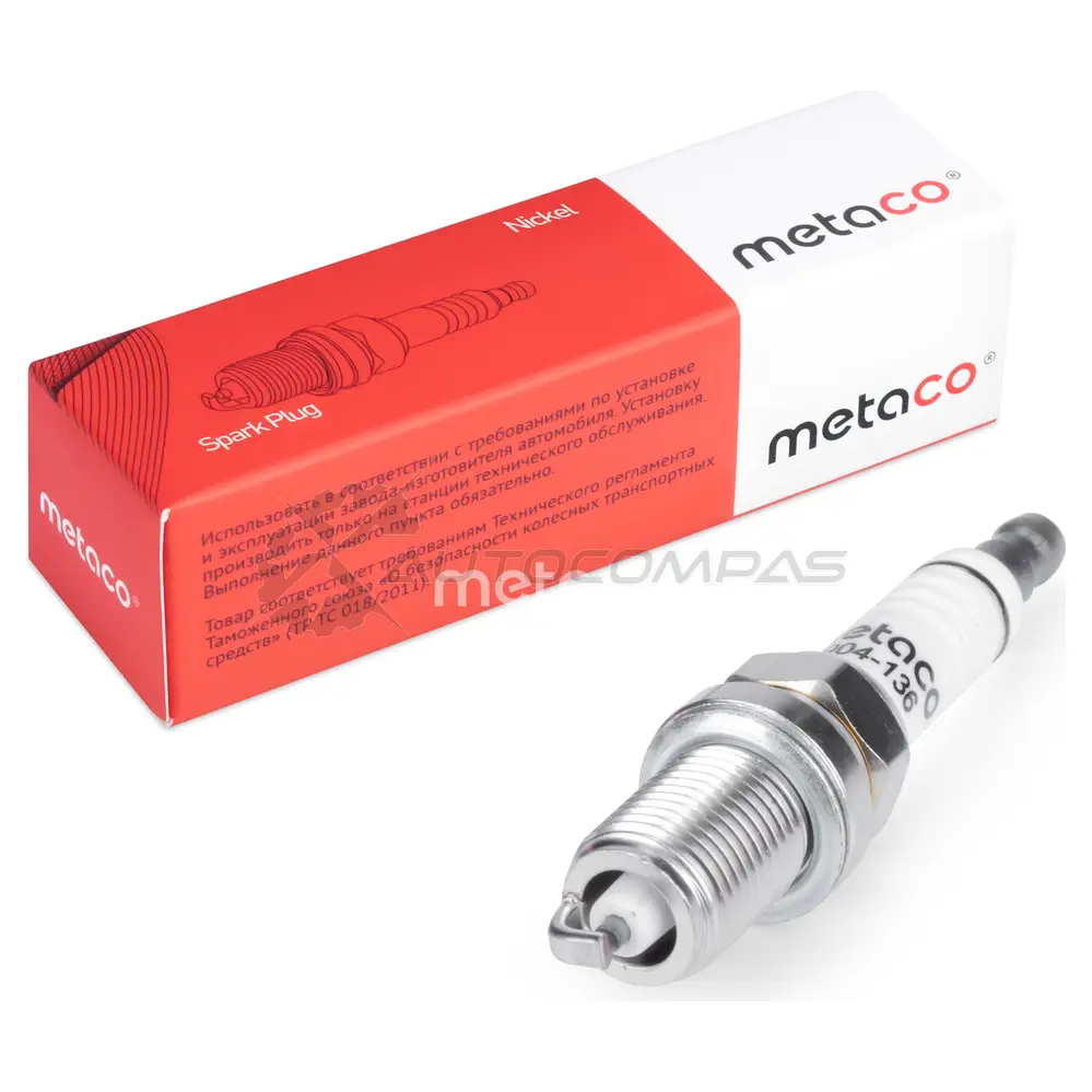 Свеча зажигания METACO 6904136 1441302197 2O 4MYDA - Изображение 1